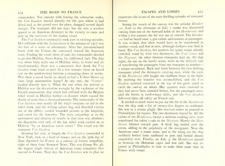 1918 USS Henderson - Joseph Vincent Hopkins 1